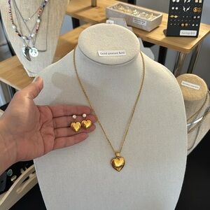 Clearance! 18k gold plated set waterproof